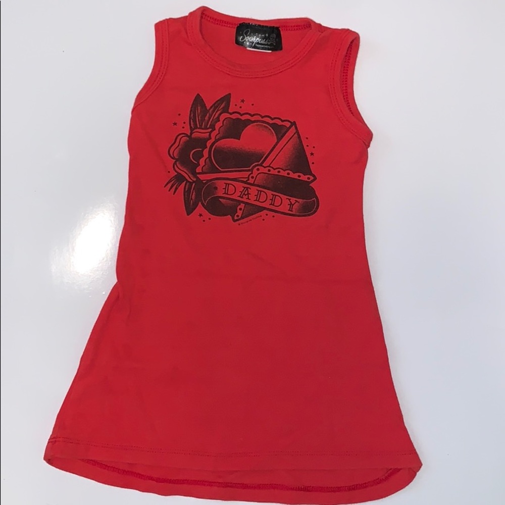 Sourpuss “Daddy” dress size 2T